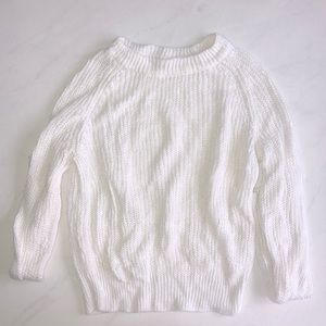 White Brandy Melville sweater